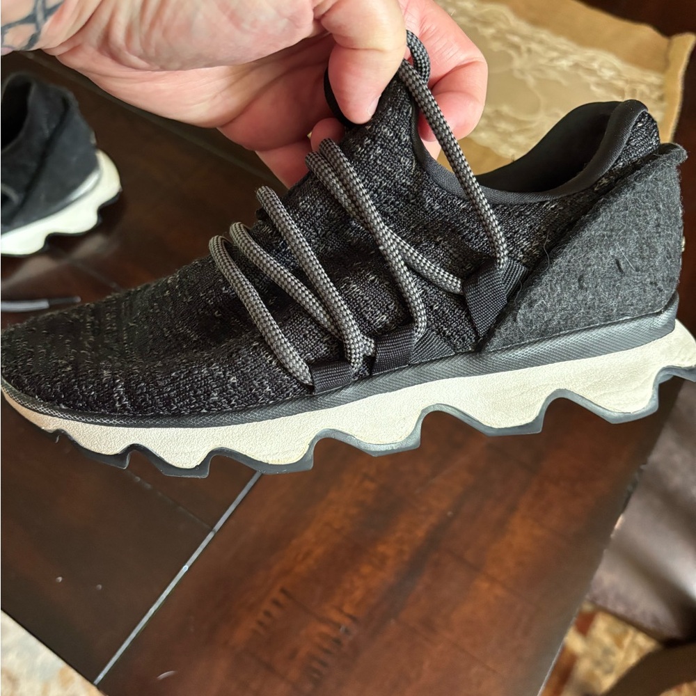 Sorel Black and Gray Athletic Shoes